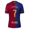 Original Fußballtrikot FC Barcelona Ferran 7 Heimtrikot 2024-25 Für Herren